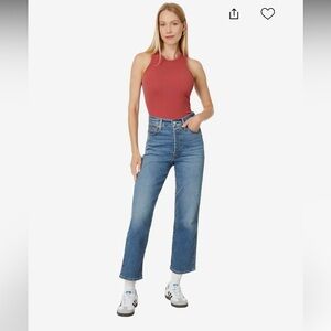 Ribcage Straight Ankle Jeans